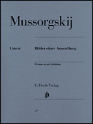 Pictures at an Exhibition piano sheet music cover